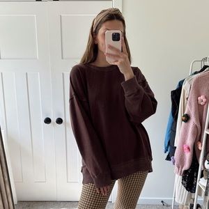 Aerie chill crew sweatshirt